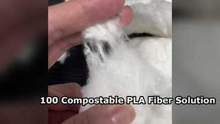 Fibra di fiocco super assorbente 1.33D×38MM, materia prima ad alta ritenzione di liquidi per maschera facciale non tessuta