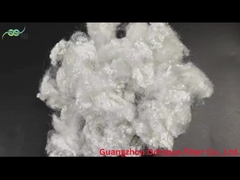 Virgin Medium Crimp Flame Retardant Viscose Fiber 64mm Per Isolamento Acustico