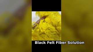 Fibra di viscosa gialla 1,67D×51mm, fibra di cellulosa rigenerata morbida e traspirante per filatura e T