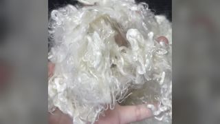 Fibra di velluto Cool Cloud 1,5D×64 mm, fibra di fiocco soffice di velluto a raffreddamento istantaneo per biancheria da letto