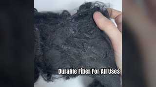 Fibra di polipropilene 3D*65mm nera