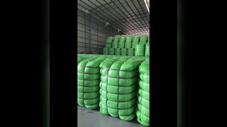 Fibra PP bianca per tessuto non tessuto e tessile