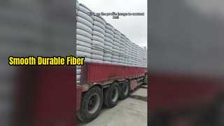 Fibra monocomponente PLA vergine