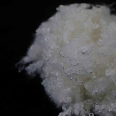 Un buon prezzo. Non fluorescente non tossico poliestere fibre staminali 3D × 25 mm Puro bianco Psf per riempimento in linea