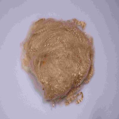 comprare PET riciclato 4080 4D Short Staple Fiber 64mm Marrone per uso industriale fabbricazione online