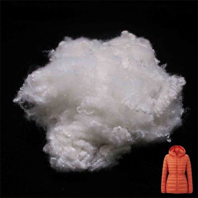 comprare Fibre in fiocco di poliestere coniugato, siliconizzate e non fluorescenti, per imbottiture fabbricazione online