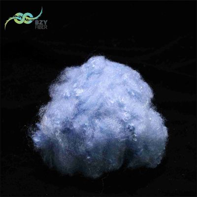 comprare Fibra sintetica di poliestere di PET artificiale riciclato PSF 9D Blu per cuscino fabbricazione online