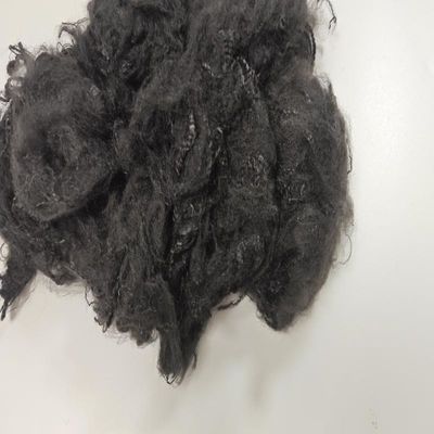 Prezzi bassi Regenerato Nero 3D * 76mm Polipropilene Staple Fi Per Interni Auto