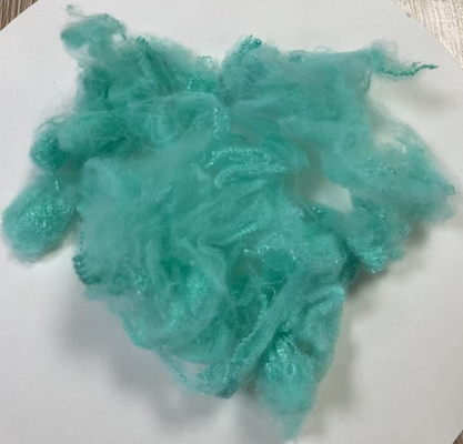 Un buon prezzo. OEKO-TEX Certified Recycled Polyester Fiber 2.5D 51mm Aqua in linea