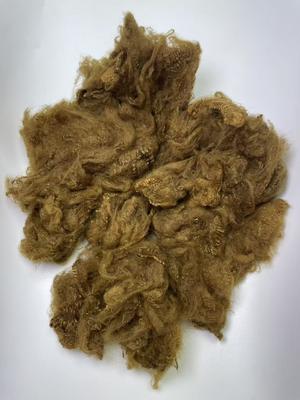 Un buon prezzo. Recycled Polyester Staple Fiber 1.5D Yellow Brown with 0.2% Oil Content for High Durability in linea