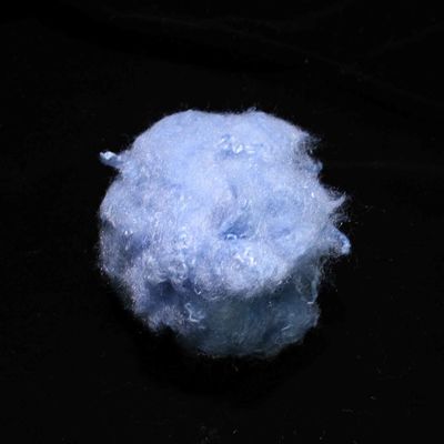 Un buon prezzo. Fibra di viscosa colorata con doppia blu riciclato ecologico Stabilità della matrice FPS in linea