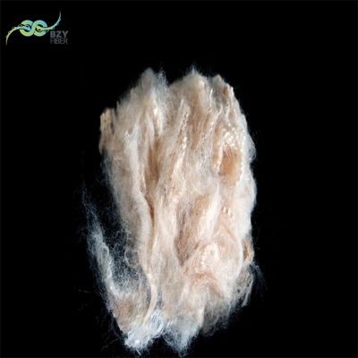 Un buon prezzo. Fibra di poliestere riciclata ecologica a basso punto di fusione Fibra di base 64 mm in linea