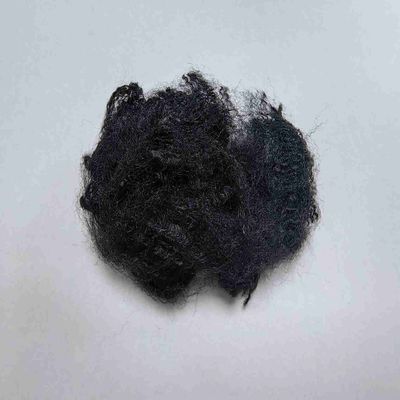 Un buon prezzo. Fabbricazione a base di poliestere in fibra naturale 51 mm nero per materassi in linea