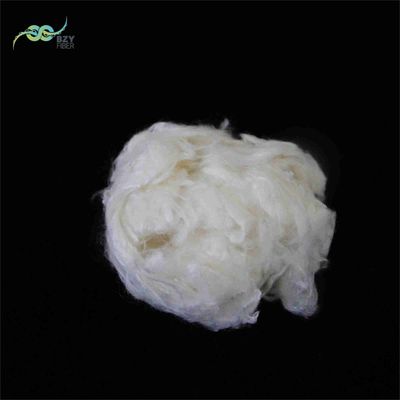 Un buon prezzo. Materiale di tessitura in fibre staminali di 60 mm di viscosa bianco ignifuge in linea