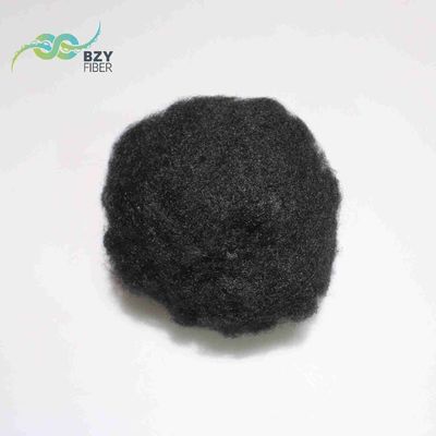 Un buon prezzo. Fibra di poliestere solida non siliconizzata riciclata 4080 64 mm Fibra di poliestere di base in linea