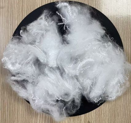 qualità Fibra di polipropilene fiocco tinta AA Grade 2.2D 40mm Bianco fabbrica