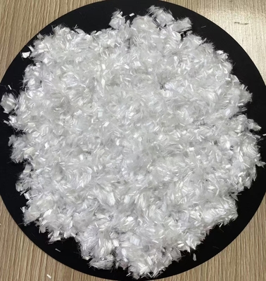 Un buon prezzo. Polipropilene Polietilene Fibra di calcestruzzo 4,5 mm Bianco in linea