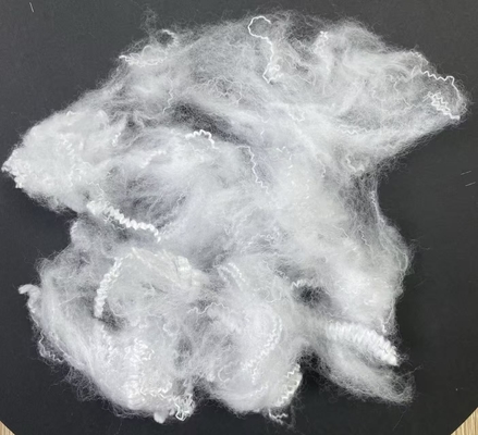 Un buon prezzo. Fibra di poliestere riciclato a fiocco 2.5D 51mm Extra Bianco in linea