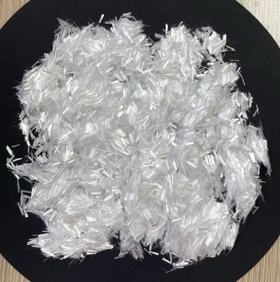 Un buon prezzo. Fibra PET da 25 micrometri per rinforzo calcestruzzo 0.91 G/cm³ in linea