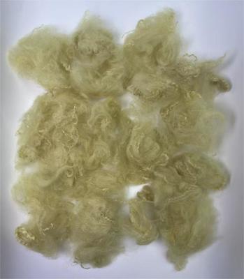 Un buon prezzo. Fibra Staple di poliestere riciclata con 38-64mm Lunghezza di taglio della fibra 0,4% Raccoglienza di umidità in colore cammello chiaro in linea
