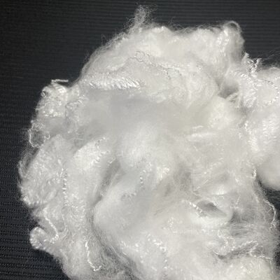 Un buon prezzo. Fibra Staple in Polipropilene Bianco 2D×51mm Leggera e Durevole per Materiali Filtranti e Imbottiture in linea